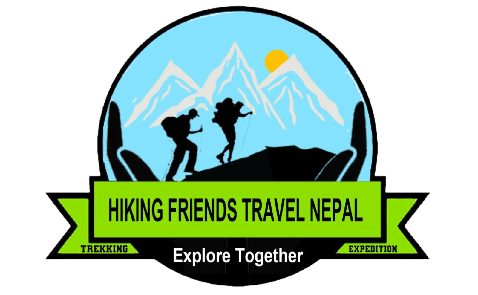 Hiking Friends Travel Nepal