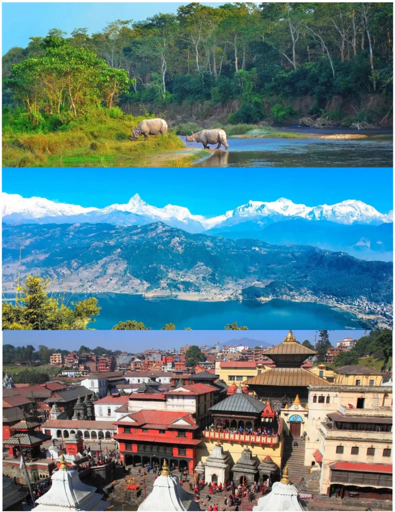 Nepal Golden Triangle Tour (Kathmandu • Chitwan • Pokhara)
